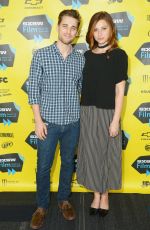 ALY MICHALKA at Sequoia Press Conference at SXSW in Austin