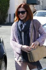 ALYSON HANNIGAN Out in Beverly Hills