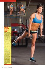 AMANDA LATONA in Oxygen Magazine, April 2014 Issue