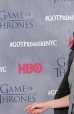 AMANDA PEET at Game of Thrones Fourth Season Premiere in New York