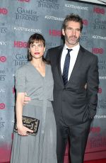AMANDA PEET at Game of Thrones Fourth Season Premiere in New York