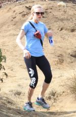 AMANDA SEYFRIED in Leggings Hiking with Her Dog in Runyon Canyon