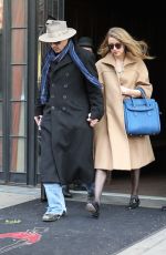 AMBER HEARD and Johnny Depp Leaves a Hotel in New York