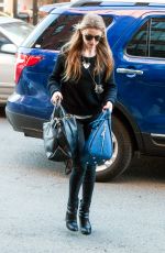 AMBER HEARD Arrives at Her Hotel in New York