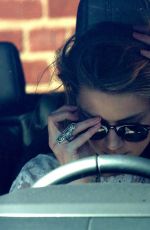 AMBER HEARD Shows Her Engagement Ring Out in Beverly Hills