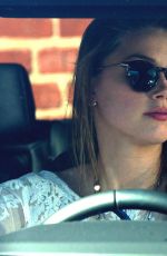 AMBER HEARD Shows Her Engagement Ring Out in Beverly Hills