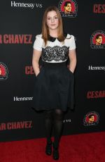 AMBER TAMBLYN at Cesar Chavez Premiere in Los Angeles