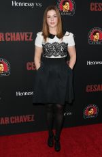 AMBER TAMBLYN at Cesar Chavez Premiere in Los Angeles