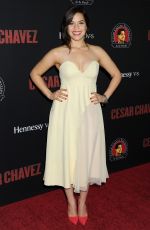 AMERICA FERRERA at Cesar Chavez Premiere in Hollywood 