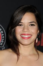 AMERICA FERRERA at Cesar Chavez Premiere in Hollywood 