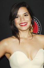AMERICA FERRERA at Cesar Chavez Premiere in Hollywood 