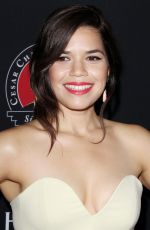 AMERICA FERRERA at Cesar Chavez Premiere in Hollywood 