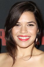 AMERICA FERRERA at Cesar Chavez Premiere in Hollywood 