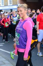 AMY WILLERTON in Spandex at Human Race Pace in London