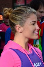 AMY WILLERTON in Spandex at Human Race Pace in London