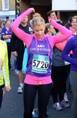 AMY WILLERTON in Spandex at Human Race Pace in London