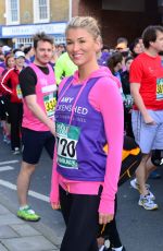 AMY WILLERTON in Spandex at Human Race Pace in London