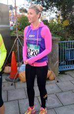 AMY WILLERTON in Spandex at Human Race Pace in London