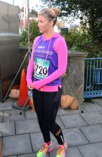 AMY WILLERTON in Spandex at Human Race Pace in London