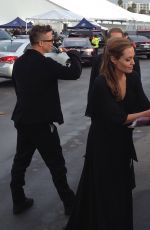 ANGELINA JOLIE Arrives at 2014 Film Independent Spirit Awards in Santa Monica