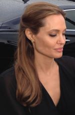 ANGELINA JOLIE Arrives at 2014 Film Independent Spirit Awards in Santa Monica