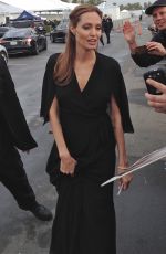 ANGELINA JOLIE Arrives at 2014 Film Independent Spirit Awards in Santa Monica