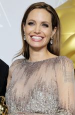 ANGELINA JOLIE at 86th Annual Academy Awards in Hollywood