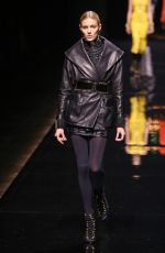 ANJA RUBIK at Balmain Fall/Winter 2014/15 Fashion Show in Paris
