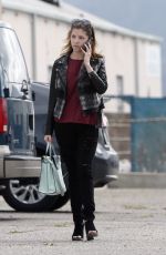 ANNA KENDRICK Arrives at a Studio in Burbank