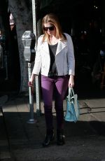 ANNA KENDRICK Leaves a Restaurant in Los Angeles