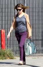 ANNA KENDRICK Out and About in Hollywood