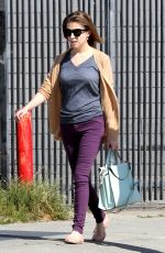 ANNA KENDRICK Out and About in Hollywood