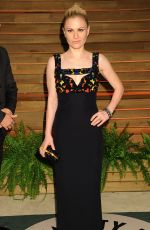 ANNA PAQUIN at Vanity Fair Oscar Party in Hollywood