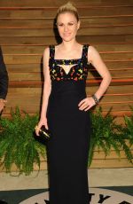 ANNA PAQUIN at Vanity Fair Oscar Party in Hollywood