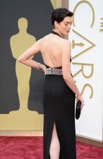 ANNE HATHAWAY at 86th Annual Academy Awards in Hollywood