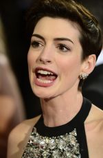 ANNE HATHAWAY at 86th Annual Academy Awards in Hollywood