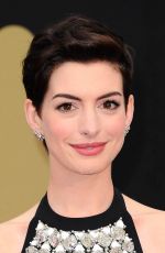 ANNE HATHAWAY at 86th Annual Academy Awards in Hollywood