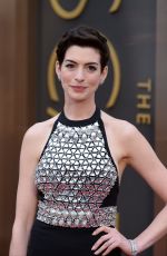ANNE HATHAWAY at 86th Annual Academy Awards in Hollywood