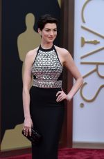 ANNE HATHAWAY at 86th Annual Academy Awards in Hollywood
