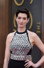 ANNE HATHAWAY at 86th Annual Academy Awards in Hollywood