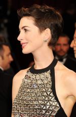 ANNE HATHAWAY at 86th Annual Academy Awards in Hollywood