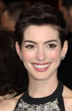 ANNE HATHAWAY at 86th Annual Academy Awards in Hollywood