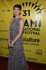 ANNE HATHAWAY at Elsa and Fred Red Carpet in Miami
