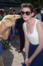 ANNE HATHAWAY at Miami Walk of Fame Unveiling in Miami