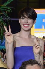 ANNE HATHAWAY at Rio 2 Premiere in Miami Beach