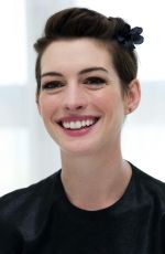 ANNE HATHAWAY at Rio 2 Press Conference in Miami