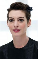 ANNE HATHAWAY at Rio 2 Press Conference in Miami