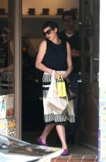 ANNE HATHAWAY out for Lunch at Cheebo in Los Angeles
