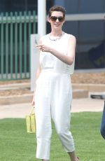 ANNE HATHAWAY Promotes Rio 2 in Miami