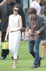 ANNE HATHAWAY Promotes Rio 2 in Miami